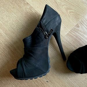 Schutz suede high heel